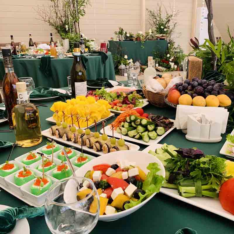 Стильный и вкусный банкет Image