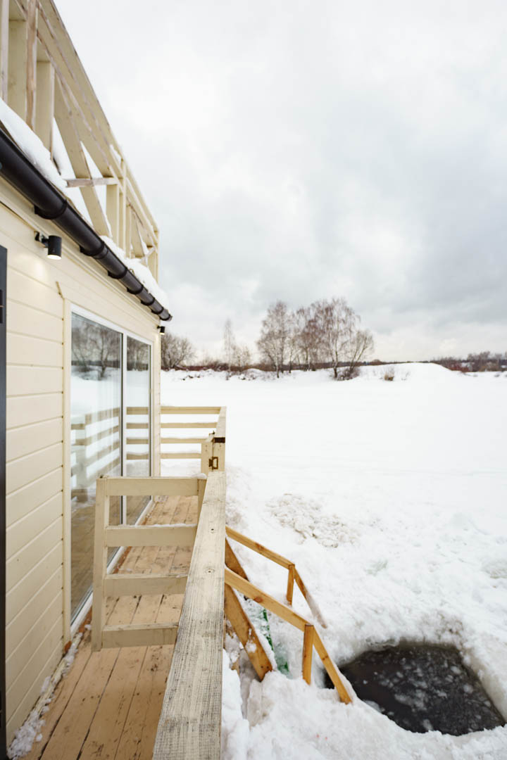 Баня на воде Жостово Баня на воде прорубь